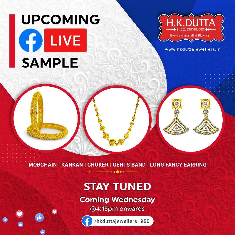 Facebook Live: Gold Necklace Set, Bala, Earrings Design