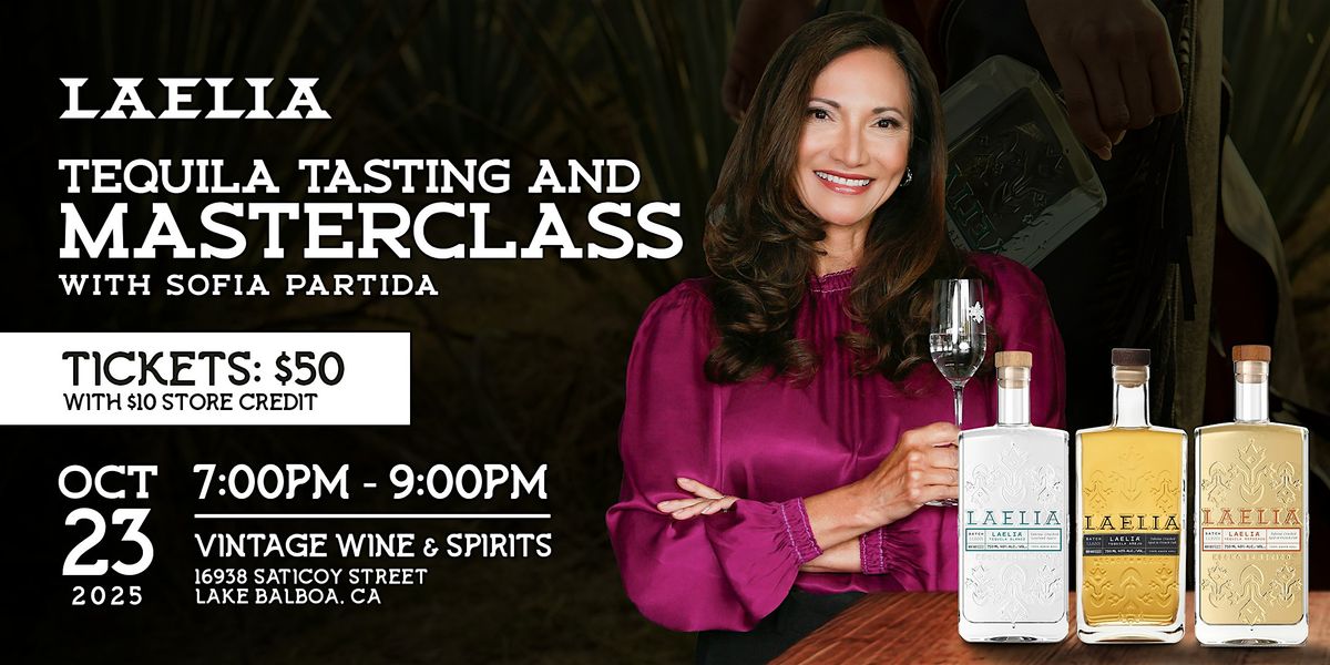Laelia Tasting & Tequila Masterclass with Sofia Partida