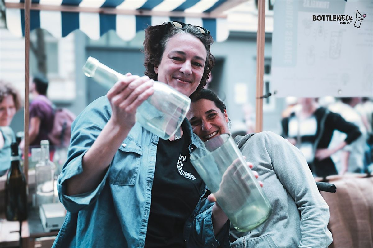 Impulsworkshop \u201eReUp Your Impact\u201c mit Glasflaschen-Upcycling