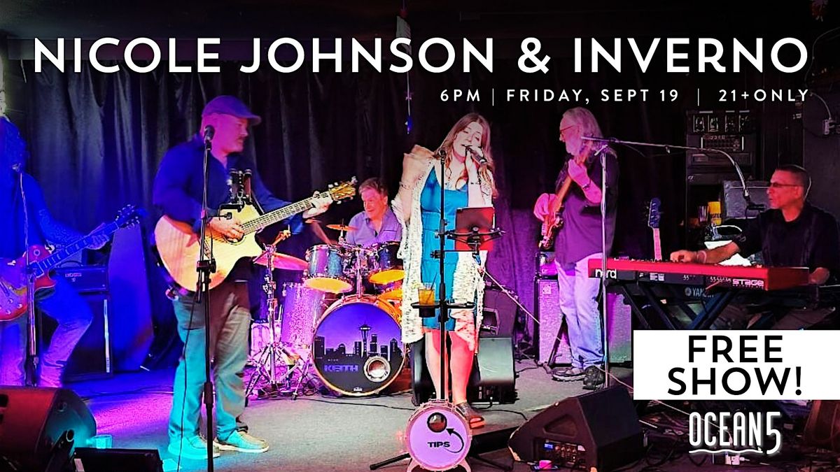 Nicole Johnson & Inverno \u2014 Live Music at Ocean5!