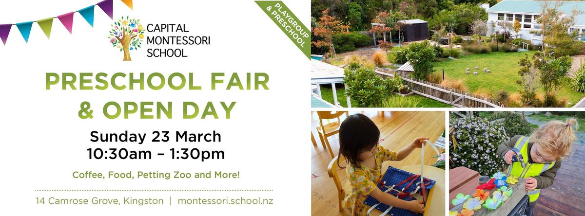 Capital Montessori Preschool - Fair and Open Day