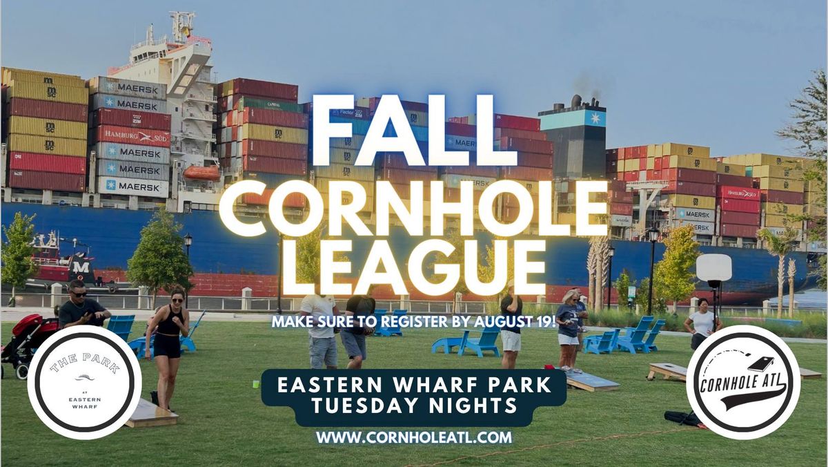 Fall Cornhole League in Savannah on Tuesday Nights