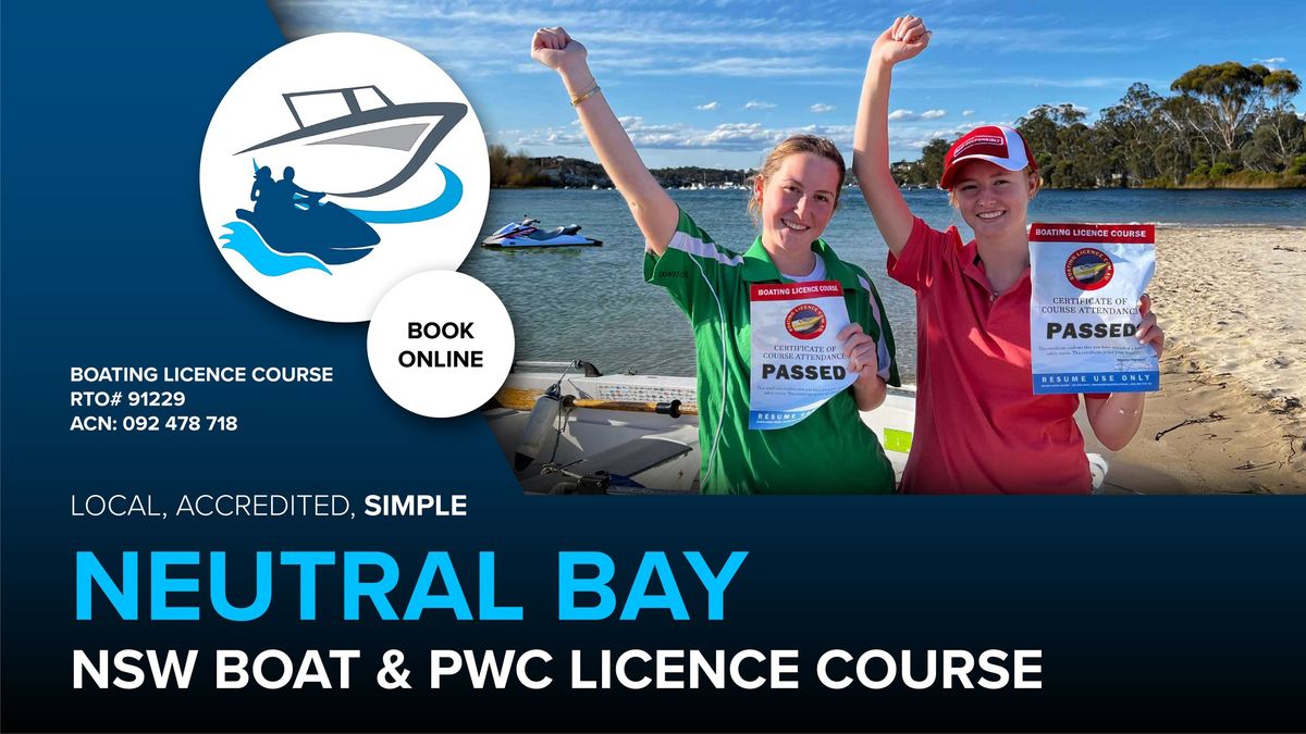 Northbridge Boat & PWC Licence Course