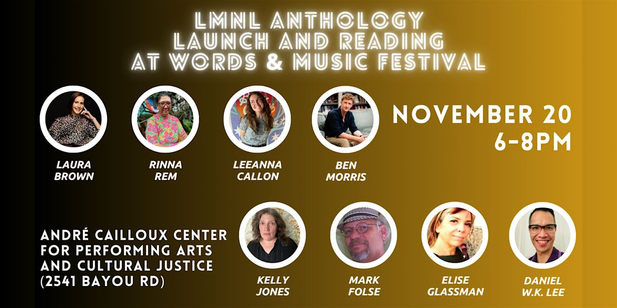 LMNL Anthology Launch and Reading