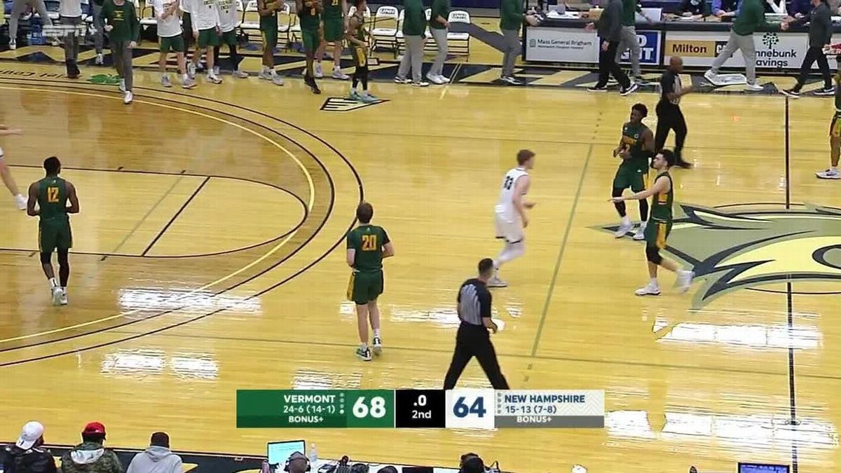 Parking Vermont Catamounts at New Hampshire Wildcats Mens Basketball
