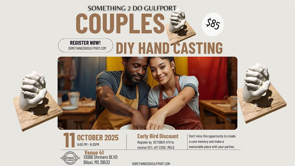 Couples DIY Hand Casting