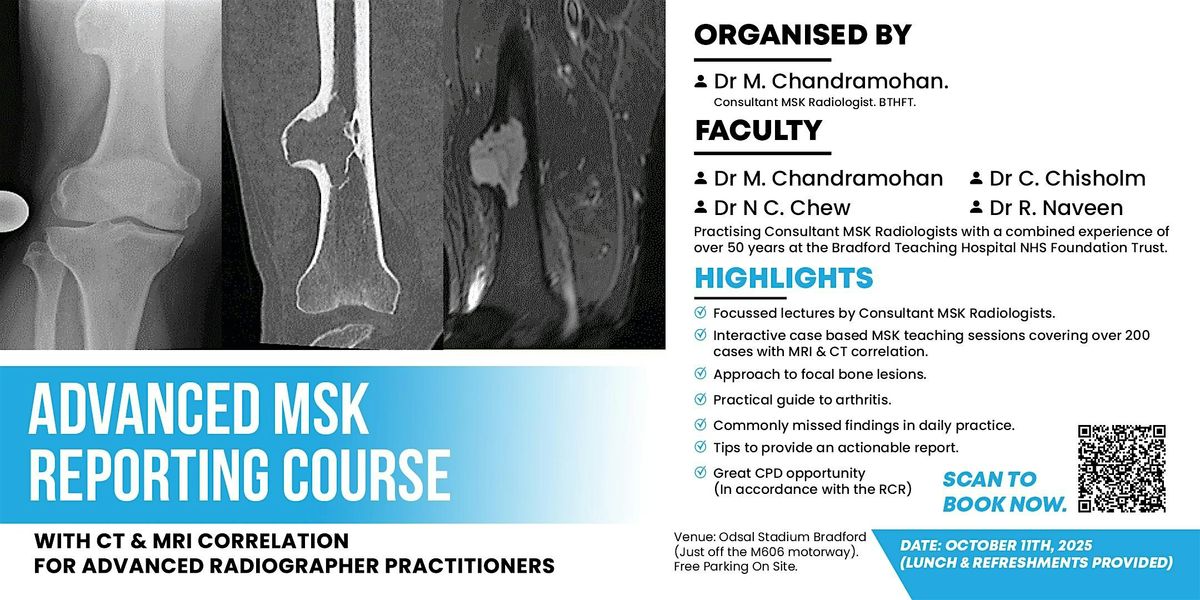 Advanced MSK Reporting Course