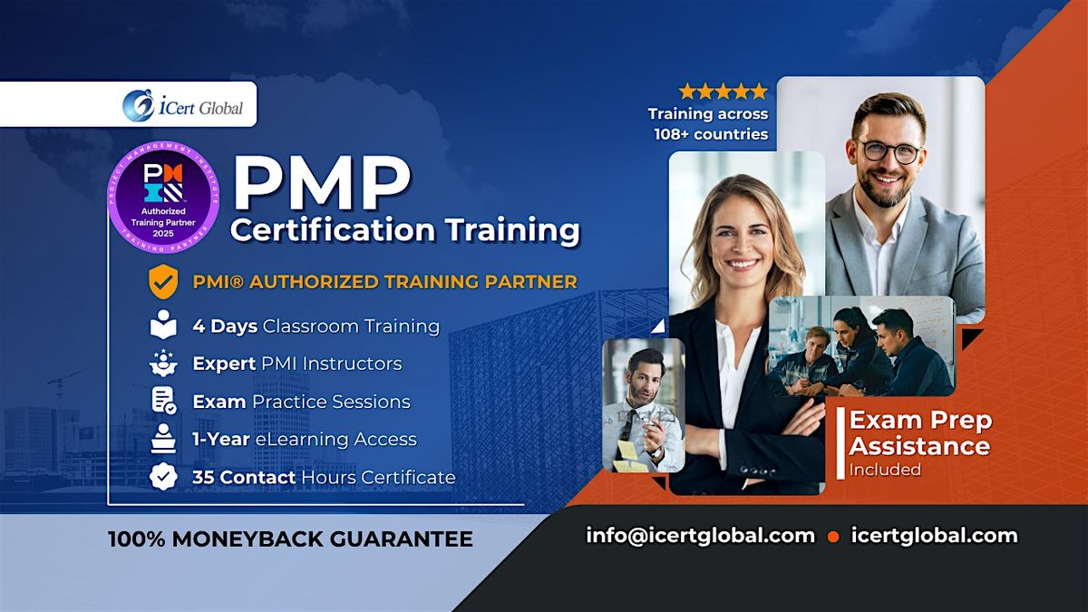 PMP Certification Bootcamp | 4 Days to Get Certified in Newbury Park, CA