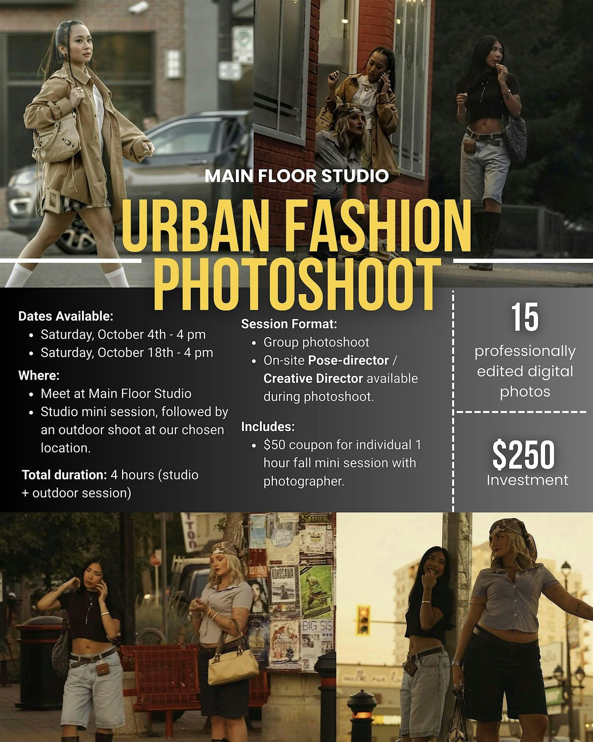 Urban Fashion Photoshoots