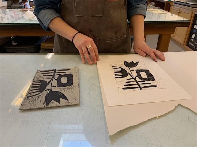 Linocuts with Janet Cathey