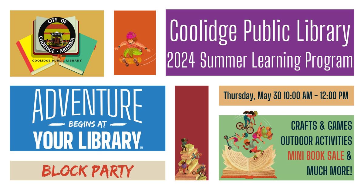Adventure Begins at Your Library Block Party