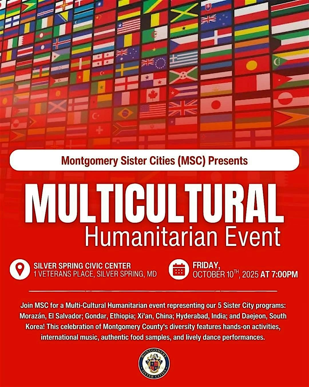 Montgomery Sister Cities Multi-Cultural Humanitarian Event
