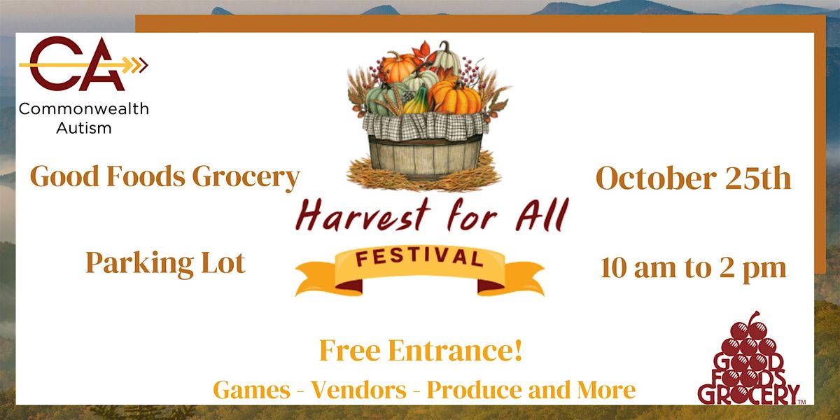 2025 Harvest For All Festival