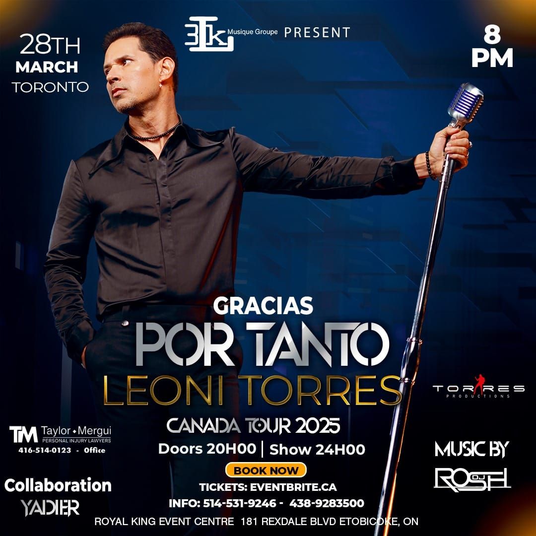 Leoni Torres  Concert Toronto