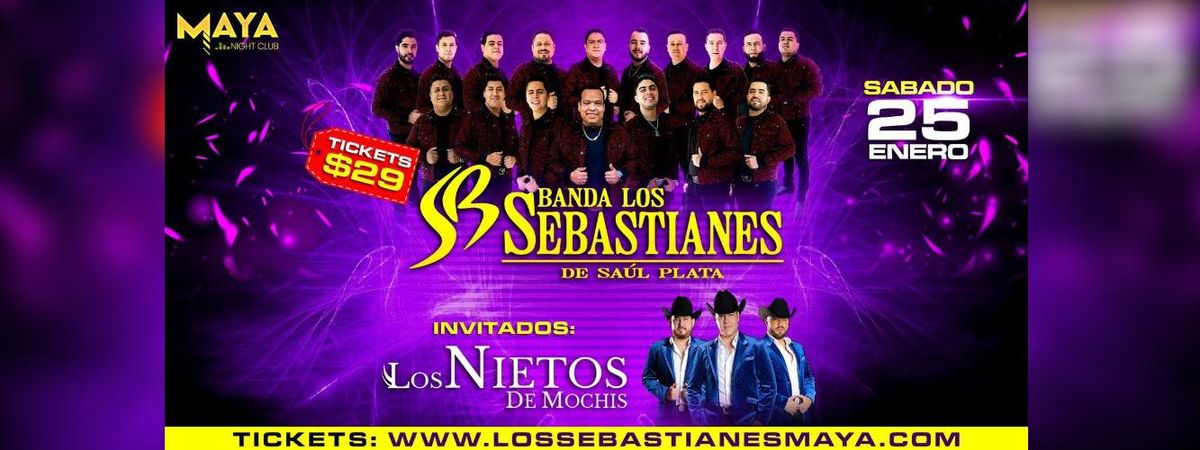 BANDA LOS SEBASTIANES EN CLUB MAYA