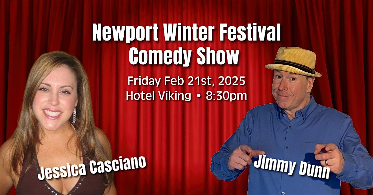 Winter Festival Comedy Show with Jimmy Dunn and Jessica Casciano