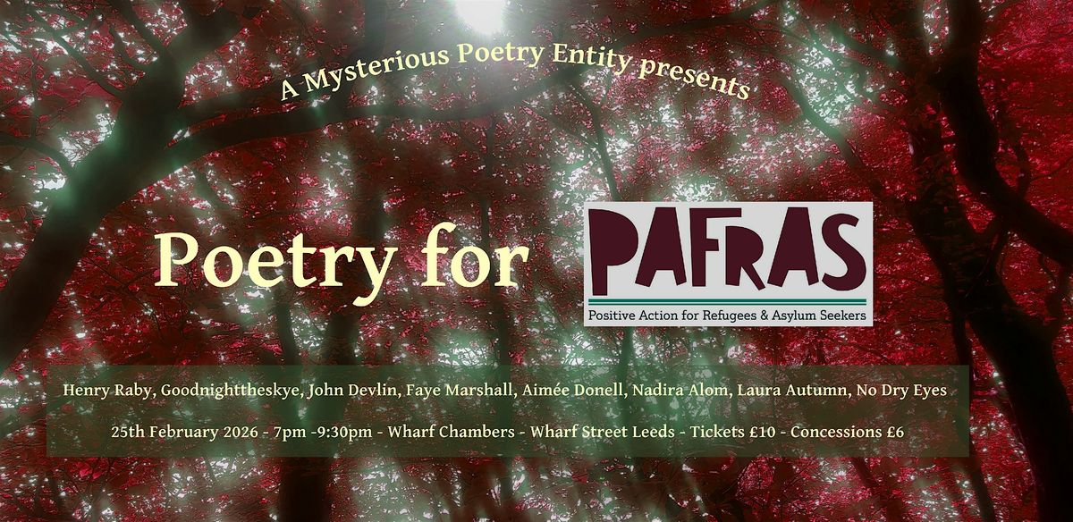 Poetry for PAFRAS