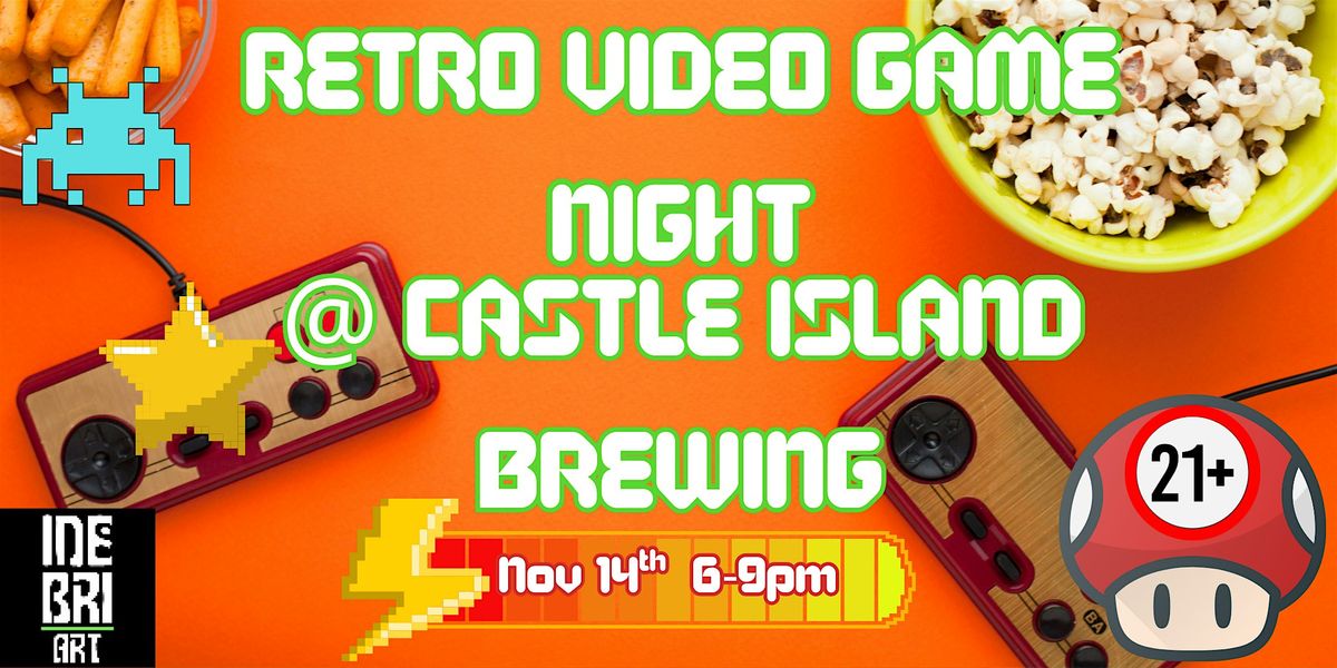 Retro Video Game Night @ Castle Island Norwood