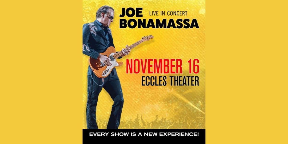 Live at the Eccles presents Joe Bonamassa