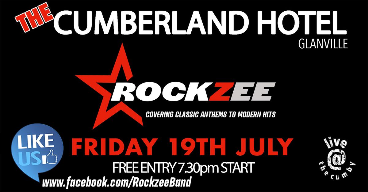 ROCKZEE 'Live & Loud' at the Cumby!