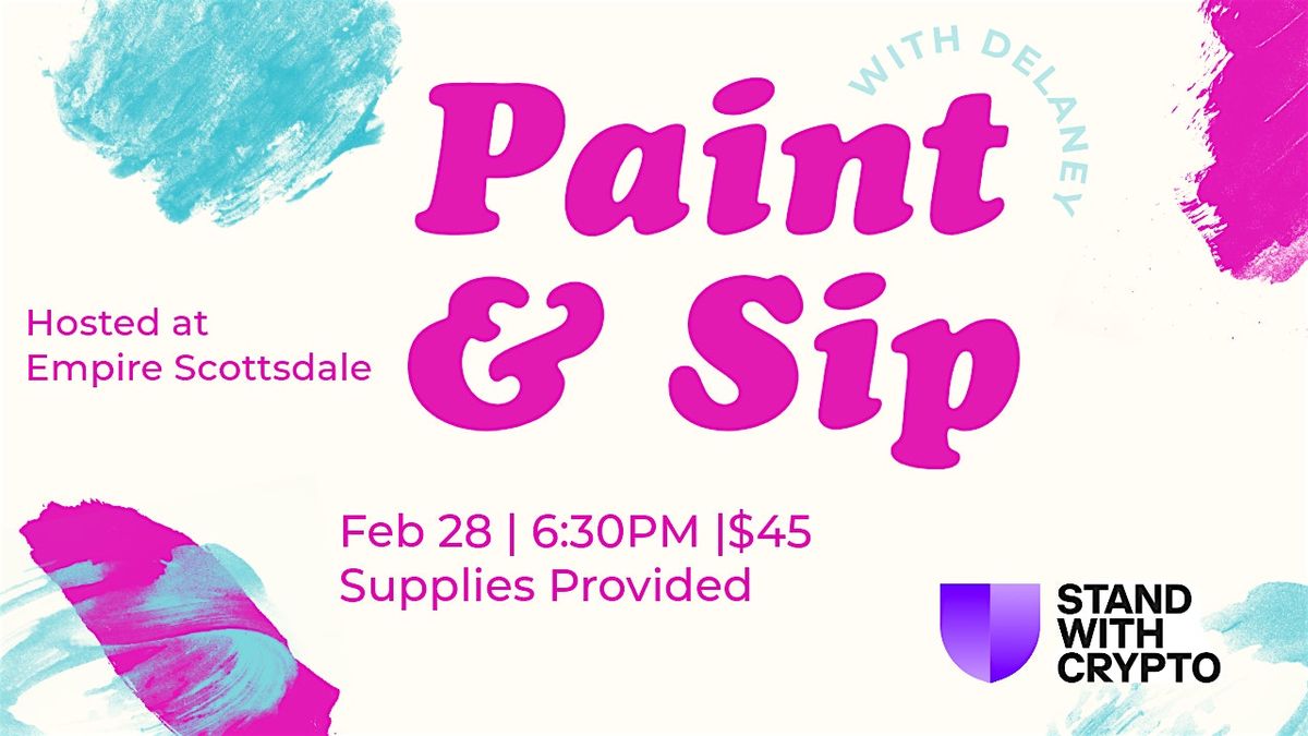 Paint & Sip Evening With Friends