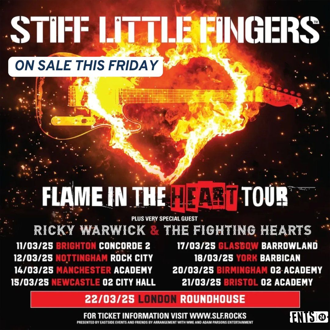 Stiff Little Fingers Nottingham Tickets