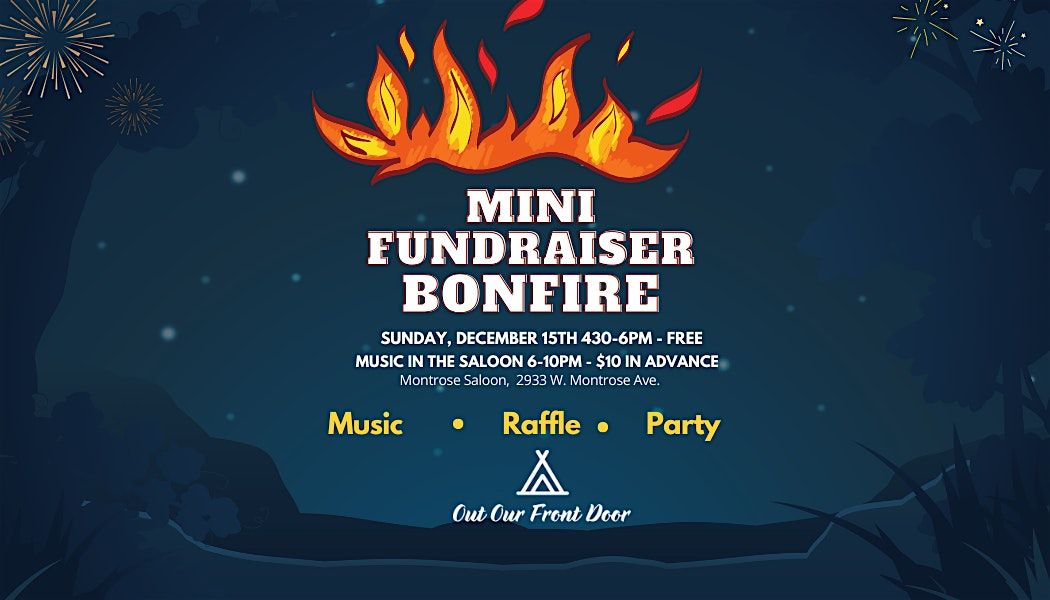 Mini-Fundraiser, Patio Bonfire, Live Music - Montrose Saloon