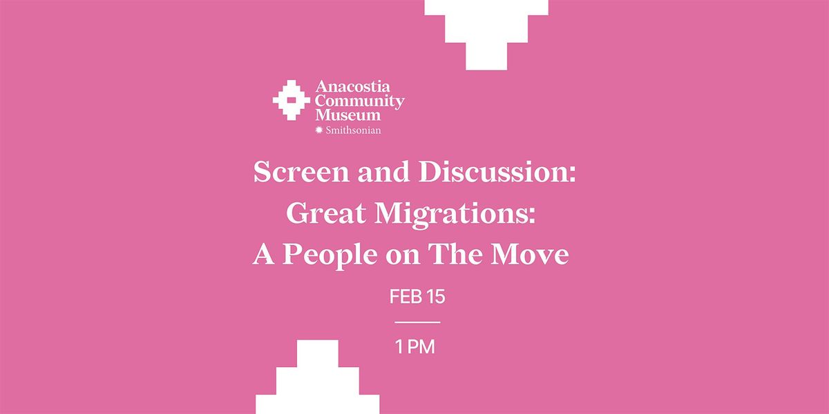 Great Migrations: A People on The Move