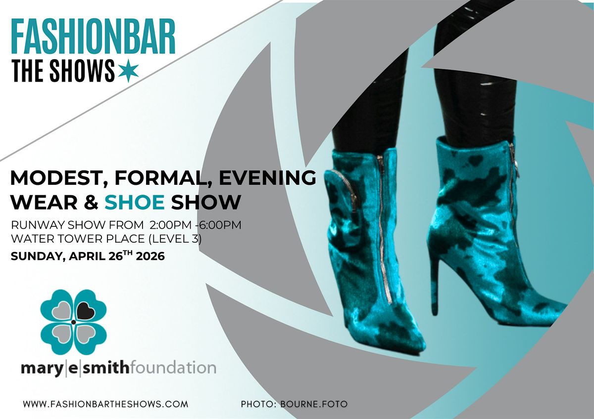 FashionBar The SHOWS: April 2026 Evening Wear\/Exclusive Shoe Show & Auction