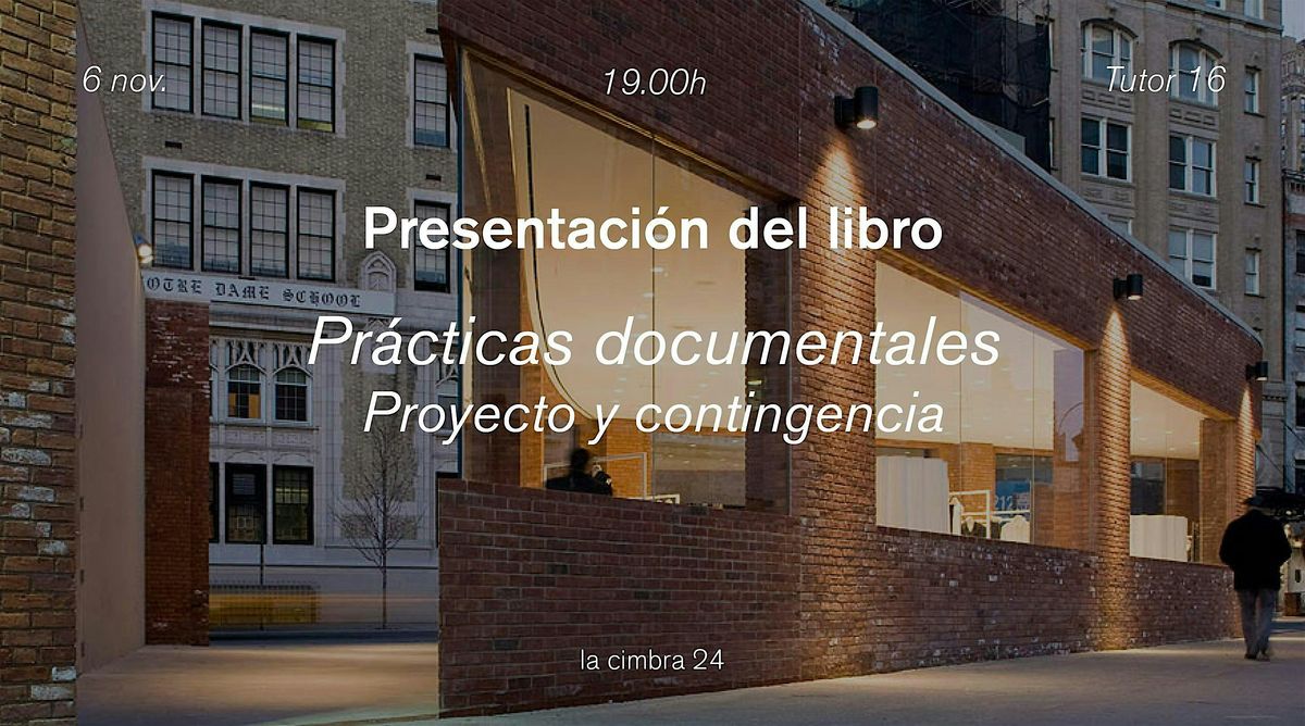 Presentaci\u00f3n de "Pr\u00e1cticas documentales"