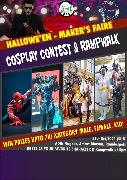 Cosplay Rampwalk Halloween edition!