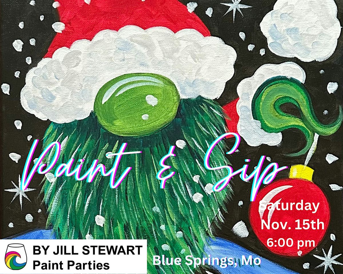 Grinch Gnome Paint Party