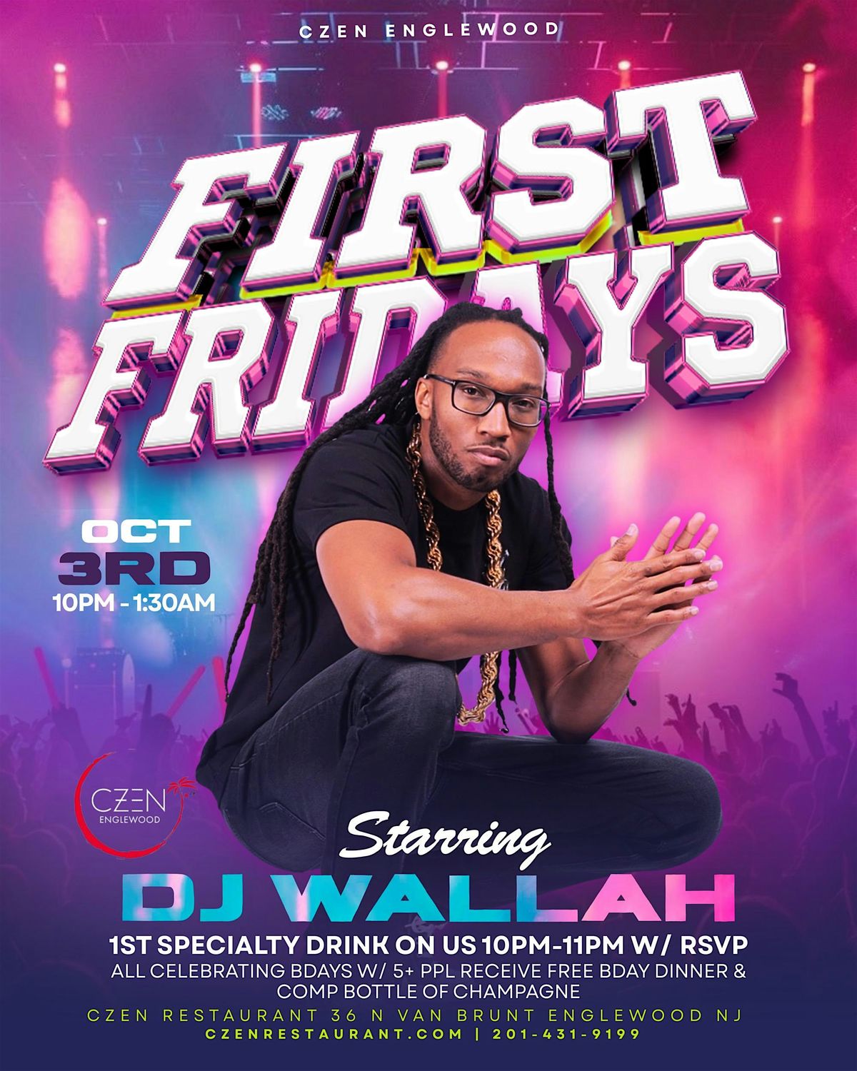 First Fridays at CZEN Englewood \u2014 October 3rd