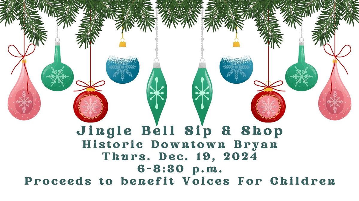 Jingle Bell Sip & Shop