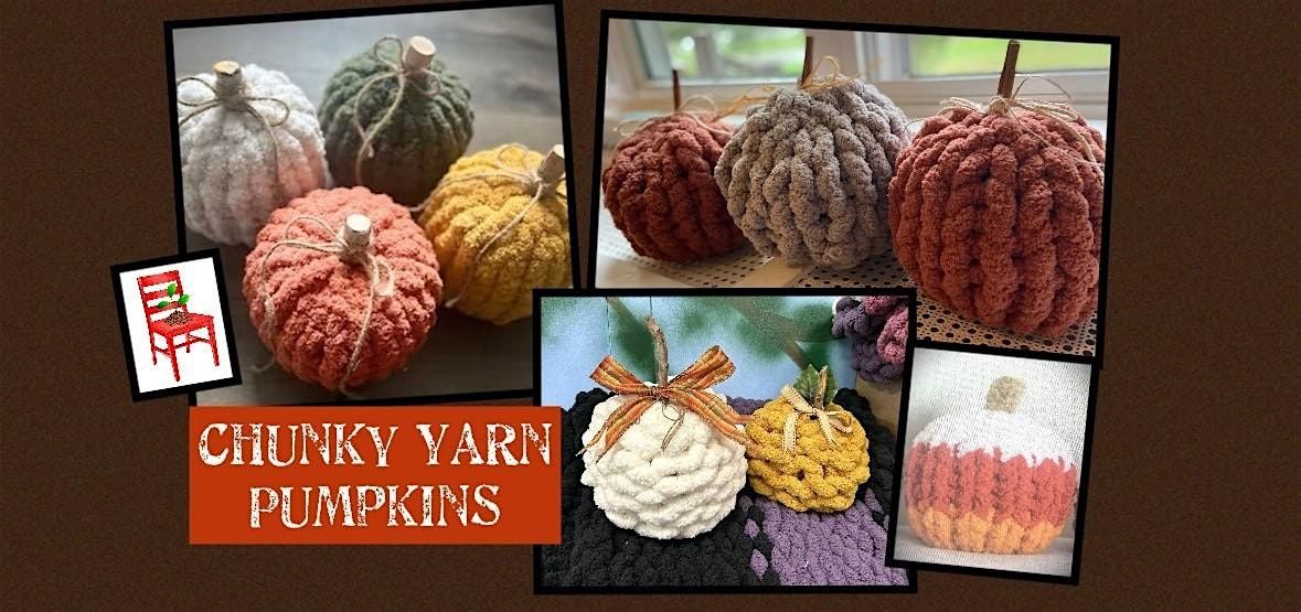 Chunky Yarn Pumpkins