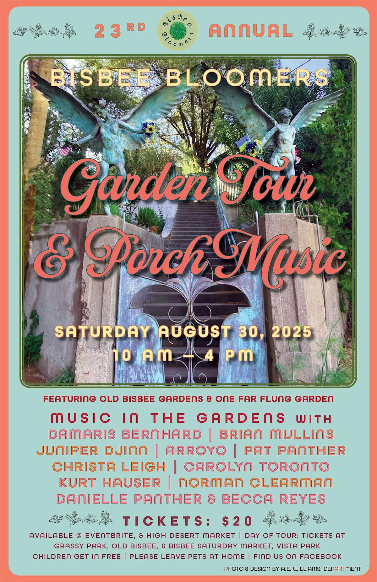 Bisbee Bloomers Annual Garden Tour 2025