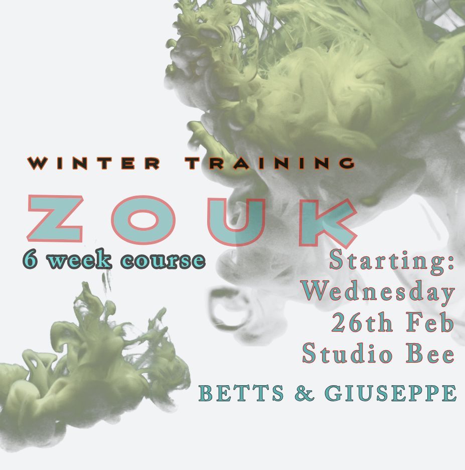 Zouk Winter Training- 6 week course-15 hours of ZOUK Training