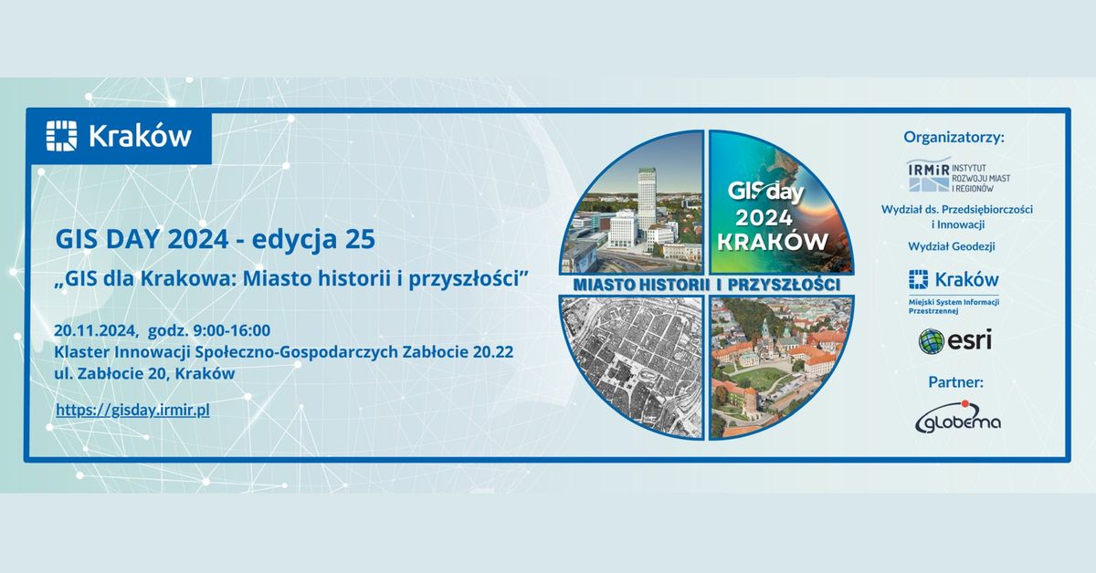 GIS DAY 2024 | Krak\u00f3w