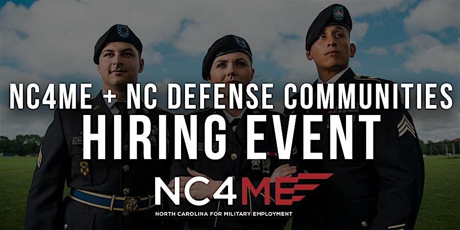 NC Defense Summit- NC4ME Hiring Event