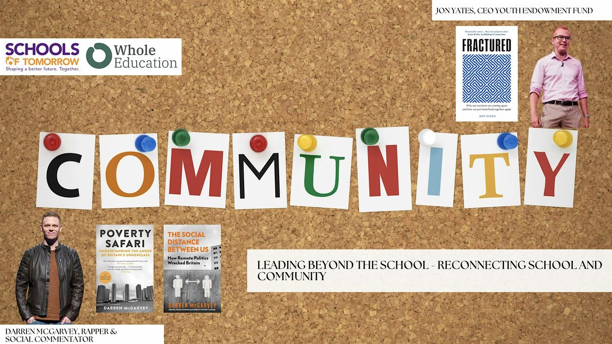 LEADING BEYOND THE CLASSROOM \u2013 RECONNECTING SCHOOL AND COMMUNITY