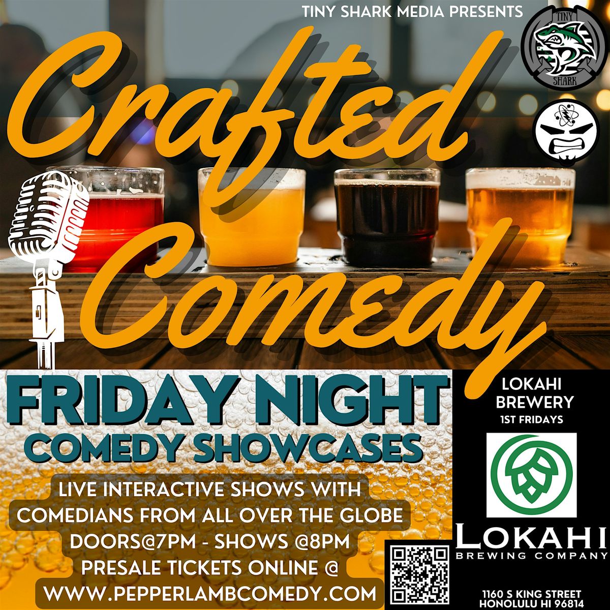 Crafted Comedy - NOV 21st - Aloha Beer