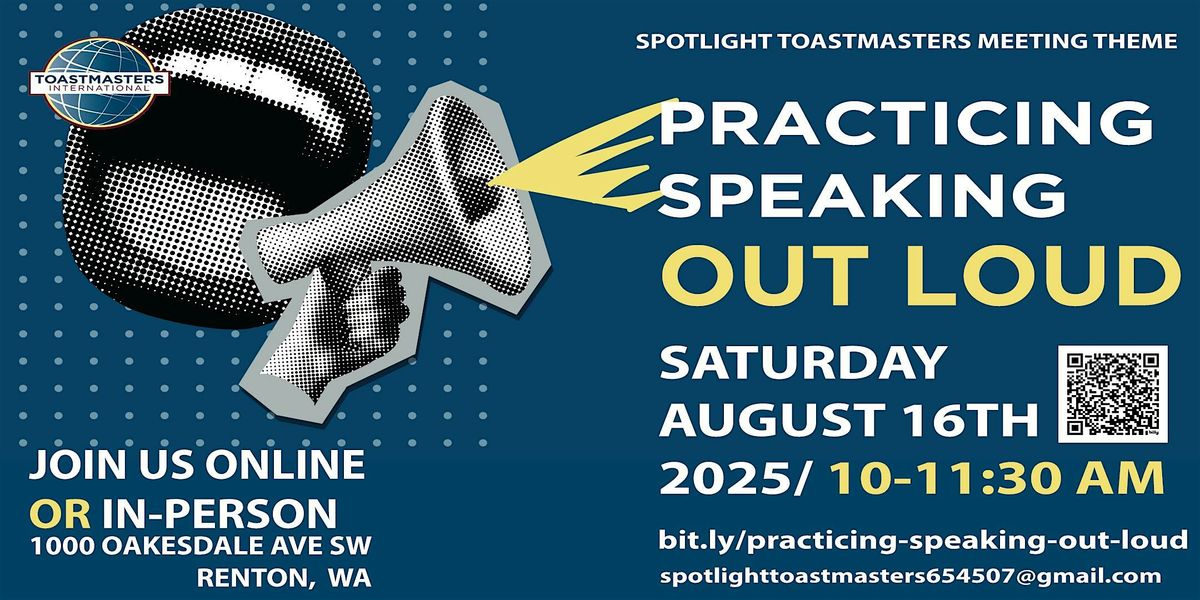 Practicing Speaking Out Loud
