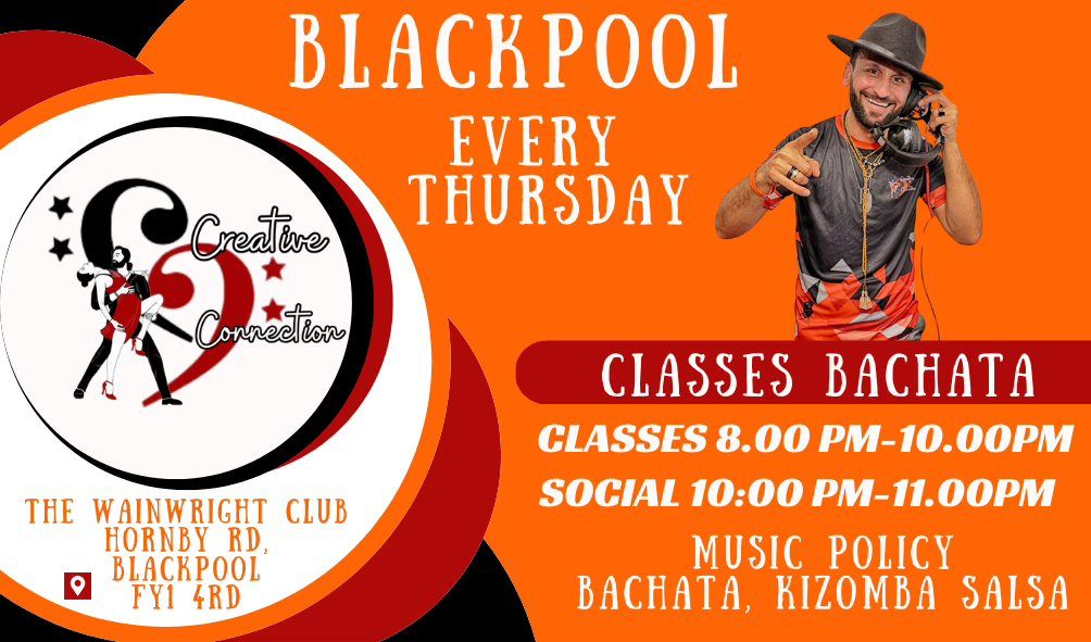 Blackpool, Creative Connection ,  Every Thursday Bachata Classes & Social