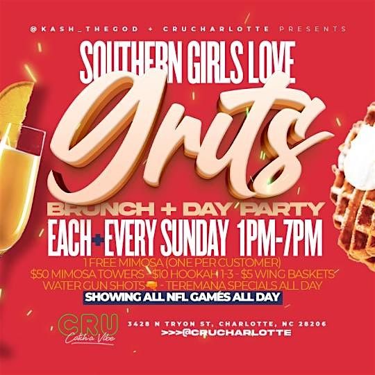 Sunday funday brunch day party! $5 shots $150 bottles! $5 wing basket