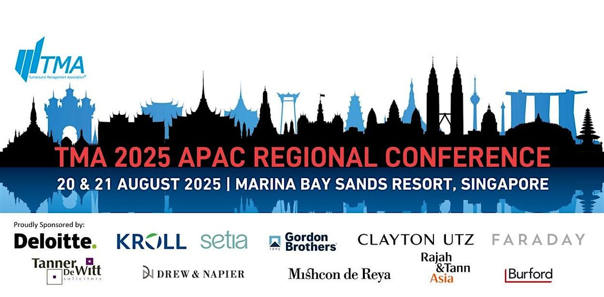 TMA 2025 APAC REGIONAL CONFERENCE