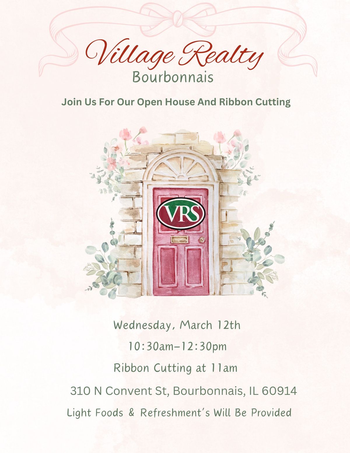 Village Realty Bourbonnais Ribbon Cutting