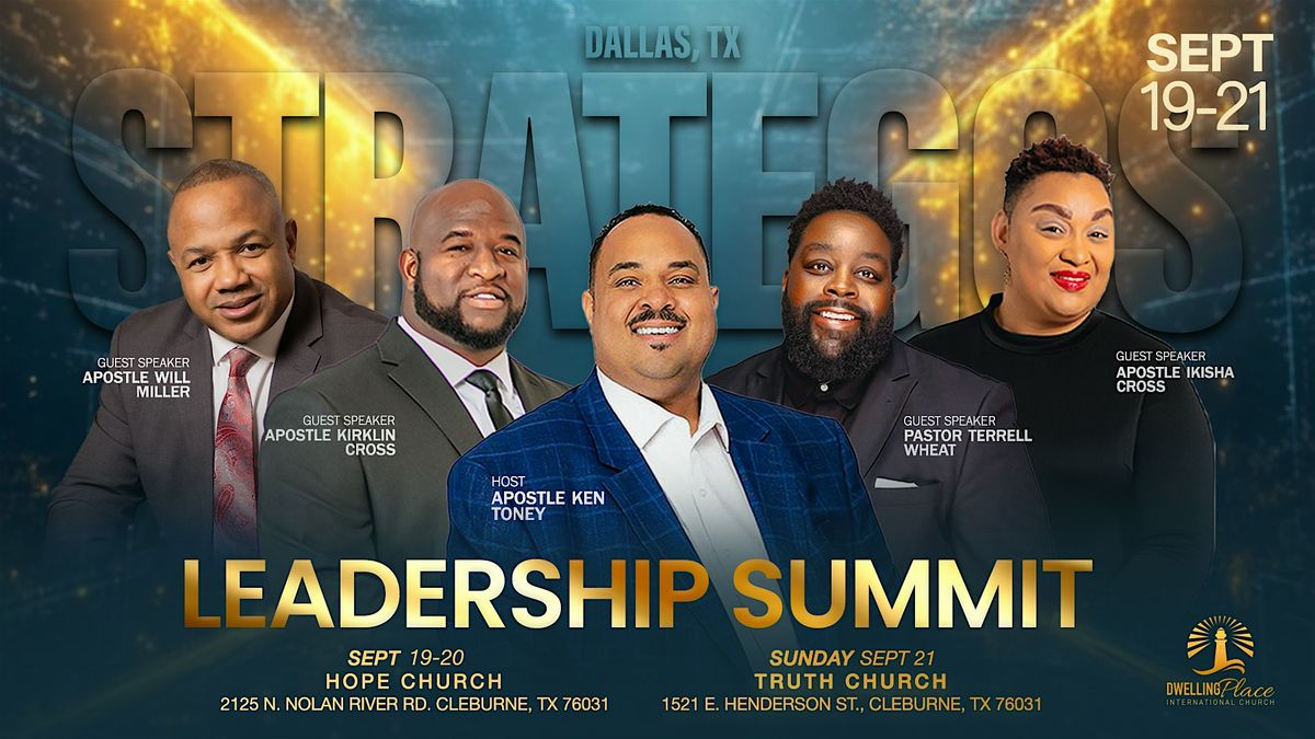 Strategos Leadership Summit Dallas