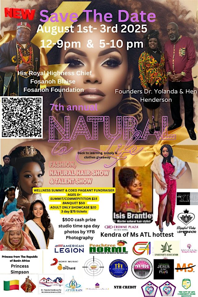 "Natural to life"Coed  Pageant  and wellness  school supply