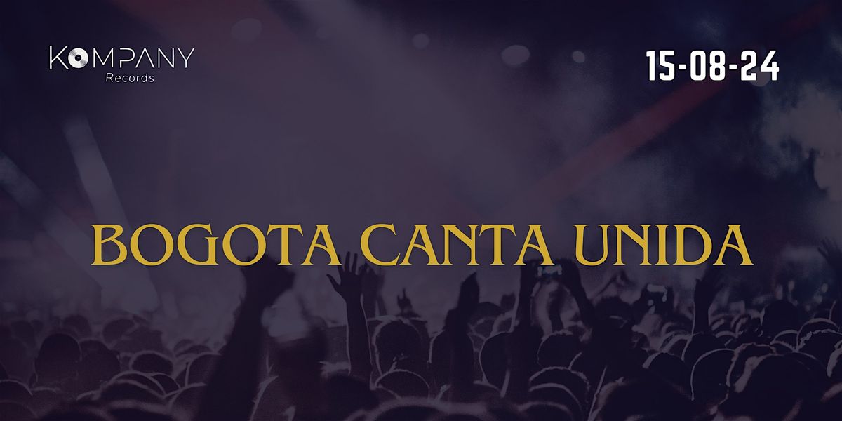 Evento de clausura - Programa Bogot\u00e1 Canta Unida 2024 - IV \/ 1