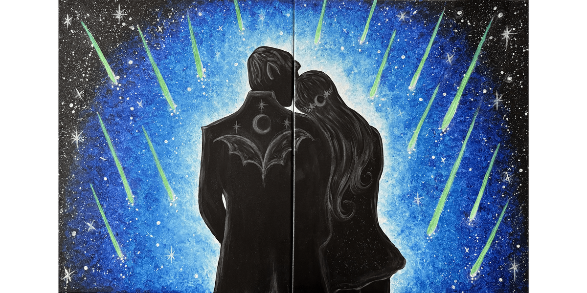 Date Night Under Star Fall - Paint and Sip in Tyler | Classpop!\u2122